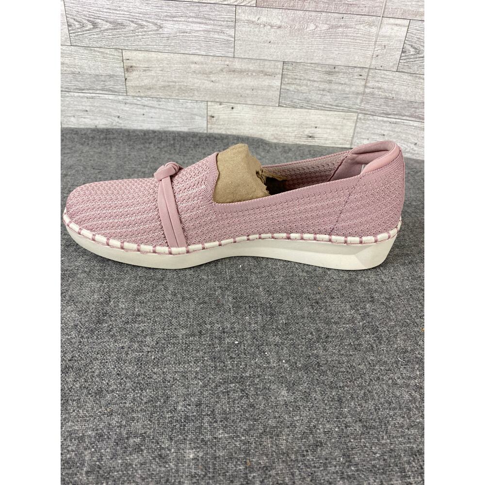 SKECHERS Sepulveda KNOT Overlay Slip On Mauve Shoes Women’s 8.5M Casual COMFORT - Picture 10 of 11